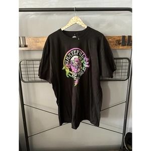 Grateful Dead Men's Black Dancing Bear Tee | Size XXL